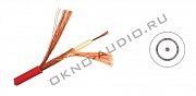 Mogami 2964-02 инструментальный, COAX кабель, 75 Om, 4.8 мм, красный