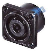 Neutrik NLT8MP-BAG панельный разъем Speakon, металический черненый корпус