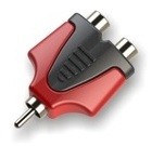 ROXTONE RPAN310 Переходник 2xRCA Female  RCA Male