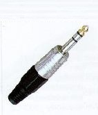 STANDS & CABLES JACK003 Разъем Jack 1/4" стерео, золотая головка, разборный