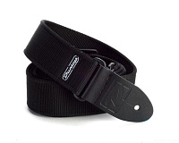 DUNLOP D38-09ВК Solid Black 2" ремень гитарный, жаккард, черный