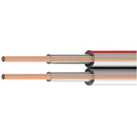 ROXTONE SC002A/100*6 Transparent 6 катушек (по 100 метров) кабеля для громкоговорителей, 2x0.78 кв.мм, D:3.5x7 мм, цвет прозрачный