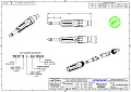 Amphenol TM1PBJ Разъем 1/4" (6.35 мм) моноджек, штекер SwitchPlug, кабельный зажим Jaws