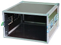 PROAUDIO A6U  Рэковый кейс, 2 съемн. крышки, 6 U, 9 мм фанера, 2 ручки, 4 замка