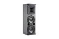 JBL AC28/26 2-полосная АС, 2x8", 375W RMS, 8 Ohm, 47 Hz-20 kHz, 120°x60°, разъемы Neutrik NL4 + зажимной контакт, подвесная, точки крепления для U-скобы, крепления типа OmniMount и монтажа на стойку, черная, вес 18,6кг