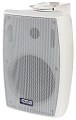 PROAUDIO SWM-5B Настенный громкоговоритель, 2-полосный, 2,5/5/10/20 Вт, 5", настенный поворотный кронштейн, 4-позиционный аттенюатор, цвет белый