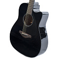 YAMAHA FGX800C BLACK электроакустическая гитара, цвет черный