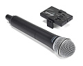 Samson Go Mic Mobile Handheld радиосистема с ручным передатчиком Q8, 2,4 ГГц, для работы со смартфоном, 10 Гц – 22 кГц, до 30 метров, до 13 часов работы от аккумулятора