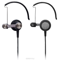 AUDIO-TECHNICA ATH-EC7GM наушники типа вкладыши с регулируемым креплением за ухом, титановая конструкция