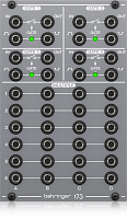 Behringer 173 QUAD GATE/MULTIPLES аналоговый QUAD GATE/MULTIPLES модуль для Eurorack