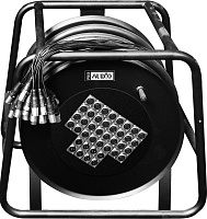 PROAUDIO CCR-28-100  Мультикор на раме, на колёсах, 24 входа, 4 выхода, 30 метров