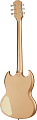 EPIPHONE SG Muse Smoked Almond Metallic электрогитара, цвет золотистый металлик
