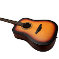 ROCKDALE Aurora D3 SBST Акустическая гитара дредноут, цвет санберст, сатиновая отделка