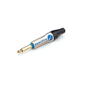 Amphenol TM1P Разъем 1/4" (6.35 мм) моноджек, штекер SwitchPlug, кабельный зажим Jaws