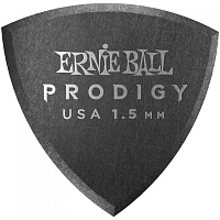 ERNIE BALL 9331 медиаторы Prodigy, 1.5 мм, цвет черный, 6 шт.