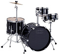 DRUMCRAFT DC Junior 2 Black JR2-BK Установка барабанная детская, тарелка 10", палочки, педаль