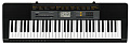 Casio CTK-2500   синтезатор с автоаккомпанементом, 61 клавиша, 48-голосная полифония, 400 тембров