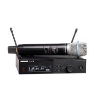 SHURE SLXD24E/B87A H56 одноканальная цифровая радиосистема с ручным передатчиком BETA87A, 518-562 МГц