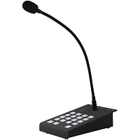 Audac APM116MK2 Вызывной пульт с кардиоидным микрофоном на 30-см гусиной шее, 16 зон