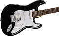 FENDER SQUIER BULLET STRAT HT HSS BLK электрогитара, HSS, фикс. бридж, цвет черный