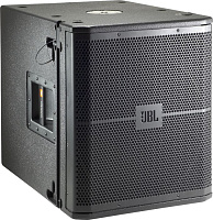 JBL VRX915S компактный сабвуфер со встроенной системой подвеса, цвет черный