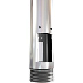 Wize EA810-S Штанга потолочная 240-300 см с кабельным каналом, до 227 кг, серебрист.
