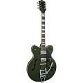 GRETSCH G2622T Streamliner Center DC Stirling Green Полуакустическая электрогитара, цвет серо-зеленый