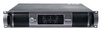 Proel HPD1000 Цифровой усилитель мощности. 2 x 500 Вт/4 Ом, 2 x 260 Вт/8 Ом, 1000 Вт мост. Защита: DC, тепловая, к/з, перегрузки, "мягкий старт". Размер: 483 x 89 x 383 мм, 19", 2U, вес 9,5 кг.