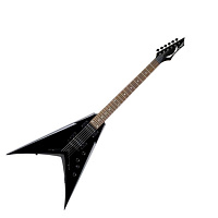 Dean VMNTX CBK  электрогитара типа "стрела", 24 лада, 25 1/2", HH, 2V+1T, цвет черный
