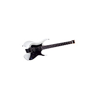 Mooer GTRS W800 Pearl White Электрогитара со встроенным процессором, HH, headless, цвет Pearl White