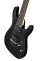 Schecter C-7 Deluxe SBK Гитара электрическая семиструнная, цвет матовый черный