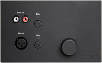 Audac WP523/B Встраиваемый настенный микшер для акустической системы Audac LX523