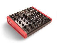 NordFolk NCM-4DSP  компактный микшерный пульт, 2 микрофонных, 2 линейных, 2 стереопары, DSP, MP3 плеер