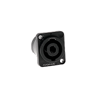 AVCLINK L4MP Разъем speakON панельный, штекер, 4 контакта, D-тип