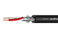 ROXTONE MC022/100 Black  микрофонный кабель, 100 метров, на картонной катушке, 2x0,50 кв.мм, D 6.8 мм, цвет черный