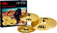 MEINL HCS-141620 - комплект тарелок HH-14", Crash-16", Ride-20" - Medium, сплав латунь MS63 (медь 63%, цинк 37%)