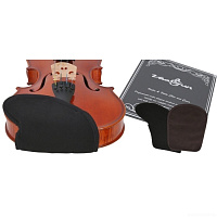 VAAGUN Chin Rest Cover Round L Black покрытие для подбородника скрипки/альта 4/4, микрофибра