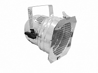 EUROLITE PAR-56 Shot silver  Прожектор PAR 56, короткий корпус, цвет хром, кабель 45 см и вилка Schuko в комплекте, тип цоколя лампы GX16D, лампа приобретается отдельно