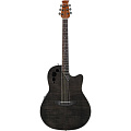 APPLAUSE AE44IIP-TBKF Elite Mid Cutaway Trans Black Flame гитара электроакустическая