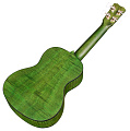 CORDOBA 15CFM Jade Green укулеле концертная, корпус огненный клён, цвет насыщенный зелёный