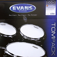 EVANS ETP-G2CLR-S набор пластиков 12",13",16" Genera G2 Clear, двойные, прозрачные