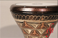 MEINL HE-3012  думбек, латунь, ручная роспись, 8 1/2" x 17 1/8 (чехол, ключ, запасной пластик в компл.)