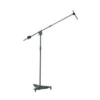 Konig&Meyer 21430-500-55 микрофонная стойка 'overhead' на колесах