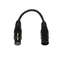 American Dj AC-DMXT/3M5F  переходник XLR5F-XLR3M