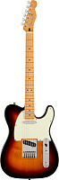 FENDER Player Plus TELE MN 3TSB электрогитара, цвет санберст, чехол в комплекте