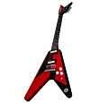 Dean MS RETRO RDBK  электрогитара, 2 HH, 22 лада, цвет ретро красно-чёрный, модель Майкла Шенкера