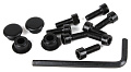 PROAUDIO M16U  Рэковая стойка, 16U, глубина 375 мм, резиновые ножки, колесики