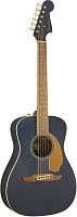 FENDER Malibu Player Midnight Satin электроакустическая гитара, цвет темно-синий