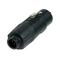 Neutrik RA3FT-B Адаптер, TINY XLR штекер - XLR гнездо
