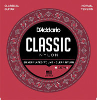 D'ADDARIO EJ27N струны для классической гитары, Silver, Normal Tension